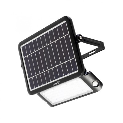 Szolár paneles LED reflektor, mozgásérzékelős 10 W 1000 LM - FLP 1000 SOLAR